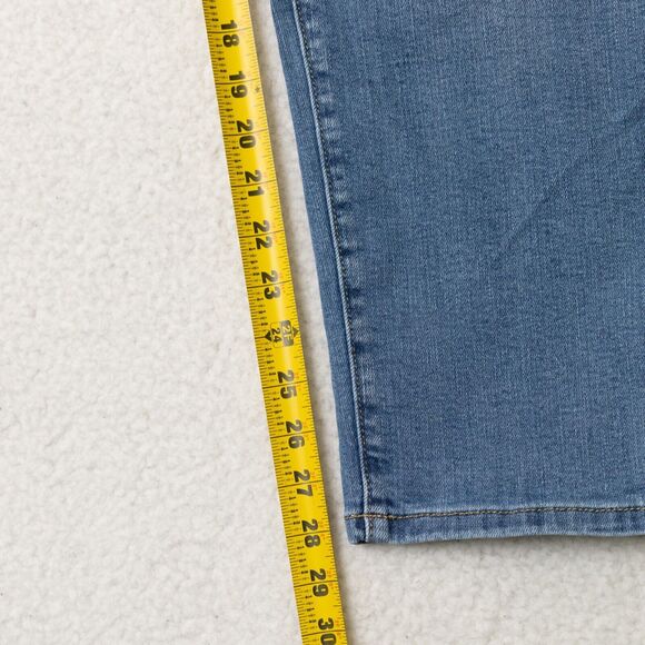 Pilcro Slim Boyfriend Fit Light Wash Blue Jeans Women's Sz 18W - Picture 10 of 16